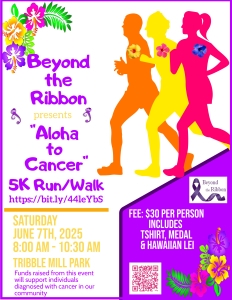 Aloha to Cancer 5K Run/Walk logo