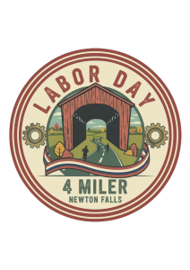 Newton Falls Labor Day 4-Miler logo