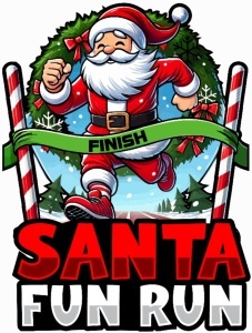 Santa 5k Fun Run/Walk logo