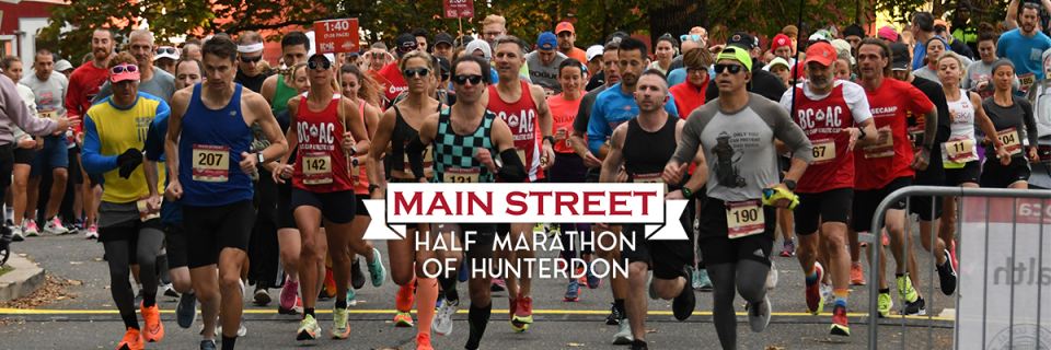 Main Street Half Marathon & 4 Miler - Hunterdon
