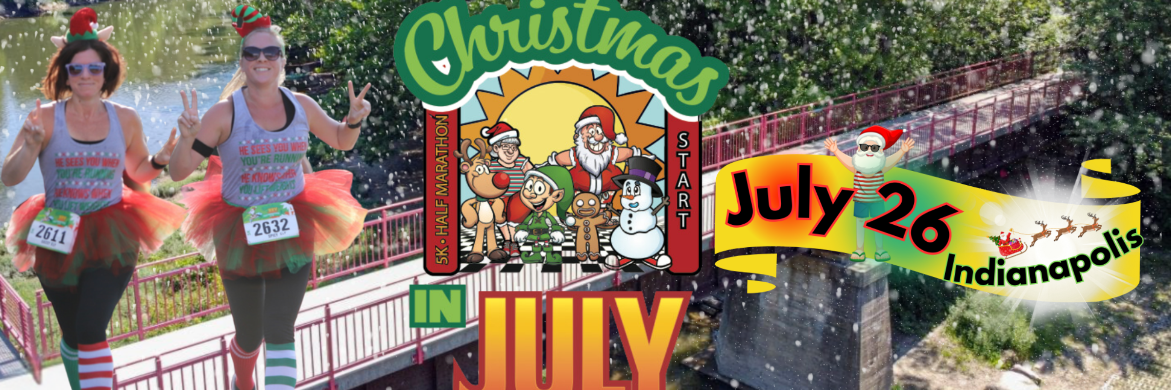 Christmas in July Half Marathon and 5K (Indianapolis)