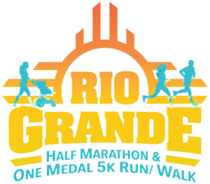 Parnall Law Rio Grande Half Marathon and One Medal 5k Run/Walk logo