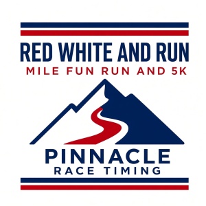 Red, White, and Run 5K and Mile Fun Run logo