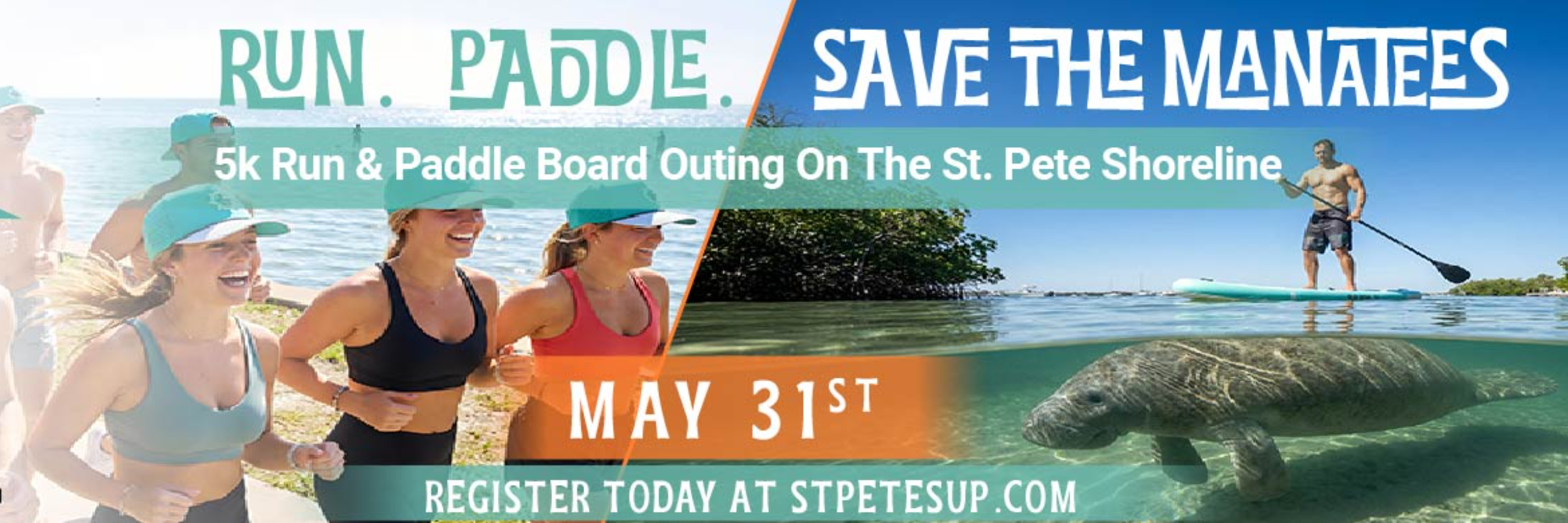 St. Pete SUP x Save The Manatee Club - 5k & SUP Outing