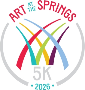 Art at the Springs 5K logo