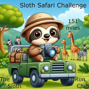 Sloth Safari Challenge (151 Miles) logo