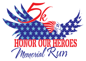Honor Our Heroes 5k Memorial Run logo