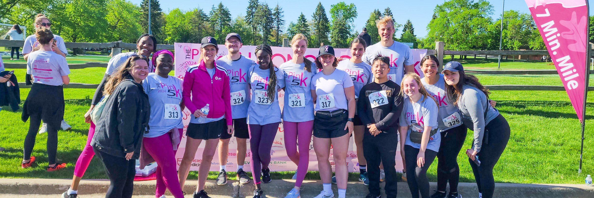 Pink 5k Oak Brook Park District