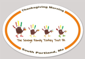 The Savage Family Turkey Trot 5k (Run/Walk) logo