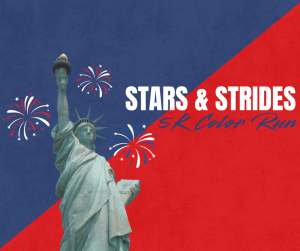 Stars & Strides 5K Color Run logo