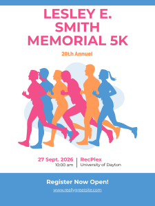 Lesley E. Smith Memorial 5k logo