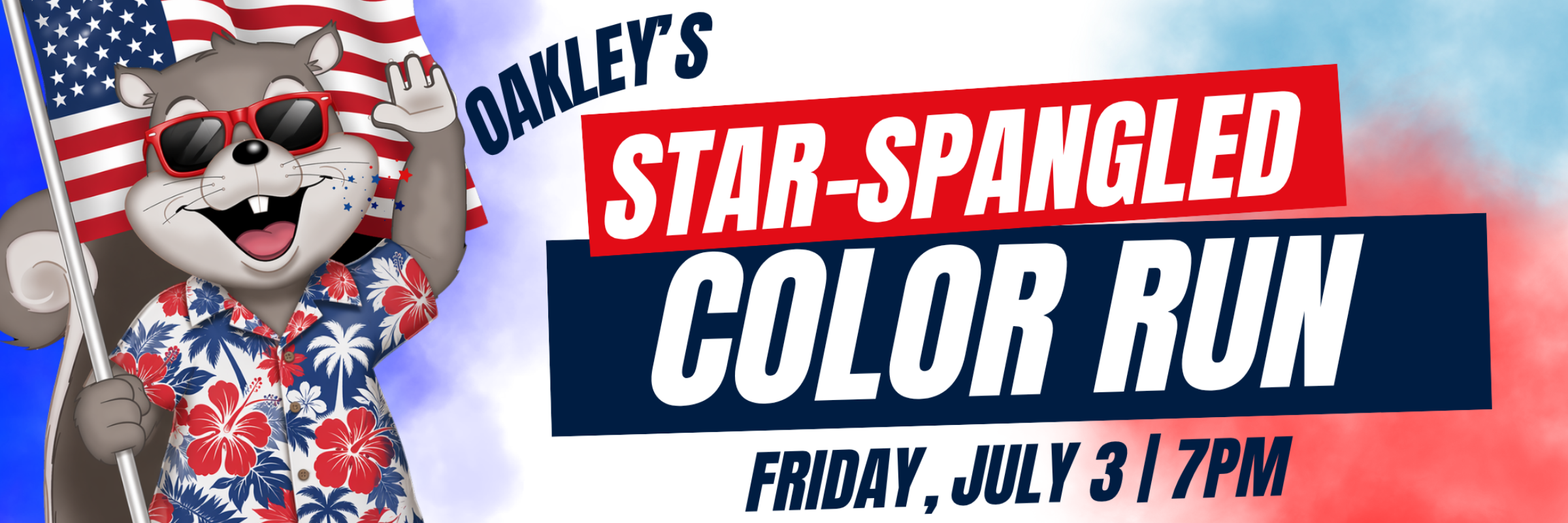 Oakley's Star-Spangled Color Run