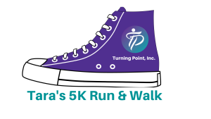 Turning Point's Tara's 5K Run & Walk logo