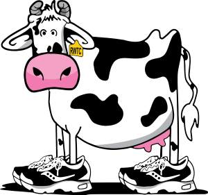 Running With The Cows Half Marathon & 5K logo
