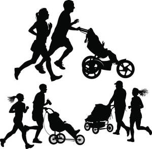 Srs Turkey Trot Stroller PUSHER/Riders/Kids K escort Waiver logo