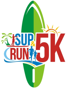SUP & RUN 5K logo