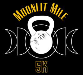 Moonlit Mile 5K logo