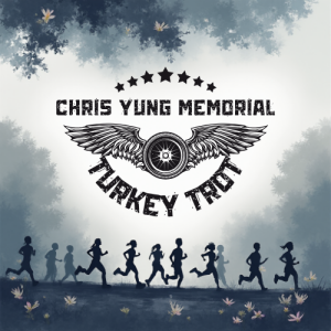 Team PW Chris Yung 5K at 2 Silos logo