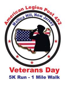 Veterans Day 5K Run / 1Mile Walk logo