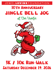 Jingle Bell Jog 5k/10k Run-Walk at Dos Vientos logo