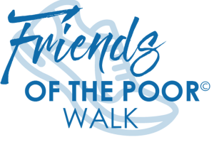 Friends of the Poor Walk Our Lady of Lourdes logo