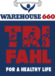 Warehouse 660 TriFAHL (Tri For A Healthy Life) 2026 logo