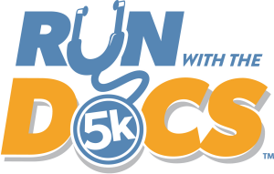 Run with the Docs 5k & 1 Miler logo