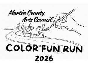 Martin County Arts Council Color Fun Run logo