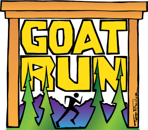 GOAT Run logo