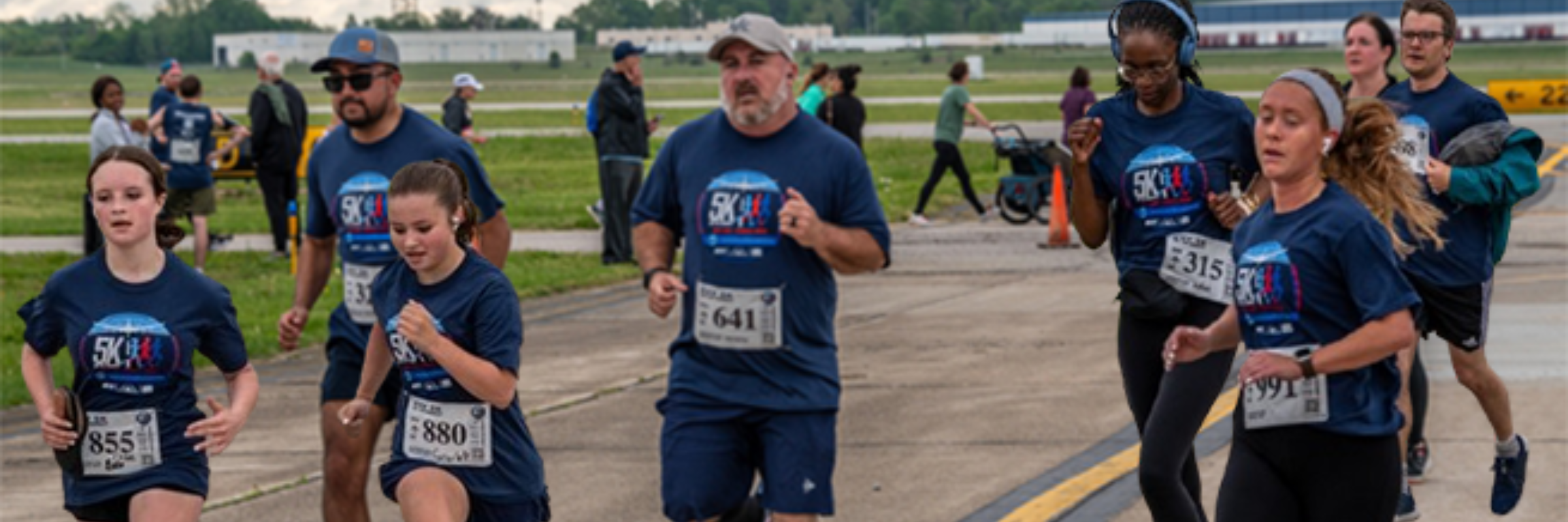 5K on the Runway benefiting the P47 Foundation INC