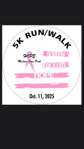 Hope Medora Goes Pink 5K Run/Walk logo