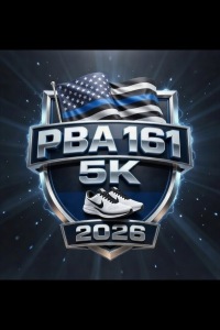 Pompton Lakes Local PBA 161 5K Run/Walk logo