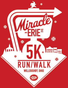 Miracle On Erie Street 5K and Miracle Mile logo