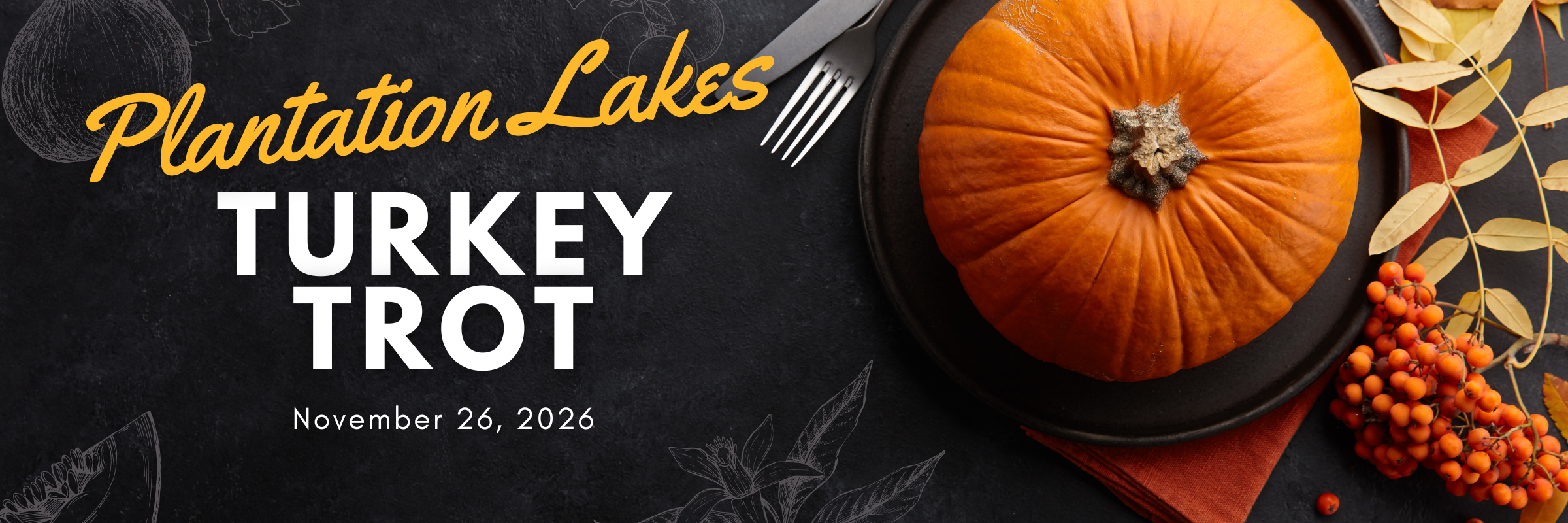 Plantation Lakes Turkey Trot | Presented by JTE Real Estate