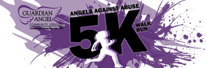Angels Against Abuse 5K Walk/Run logo