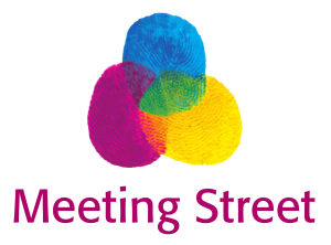Meeting Street | The Schwartz School Superhero Walk, Roll & 5K Race logo