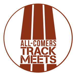 All-Comers Summer Track Meets logo