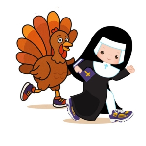 Nun Run 5K logo