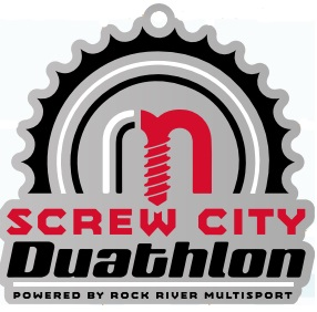 Coming IN July 2027 - Screw City Duathlon, Ruck & 2 Mile Run/Walk logo