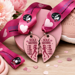 Sole Sisters Virtual Race – Two Medals & Bibs | Run or Walk Anytime logo