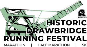 Historic Drawbridge Running Festival logo