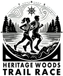 Heritage Woods Trail Race 2026 logo