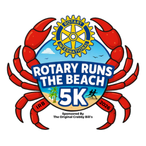 Rotary Runs The Beach logo