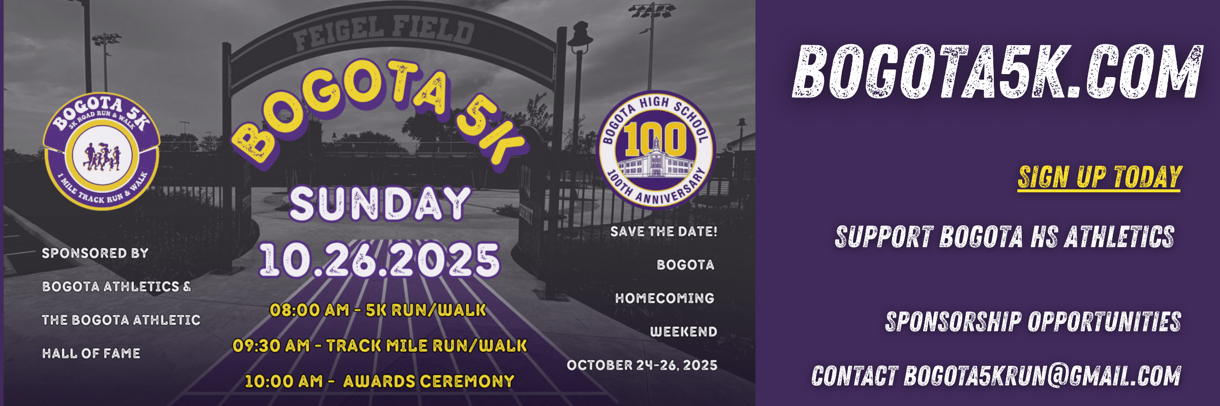 The Bogota 5k Fun Run & Walk