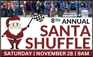 Santa Shuffle Laconia logo