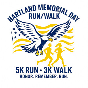 Hartland Memorial Day Run logo