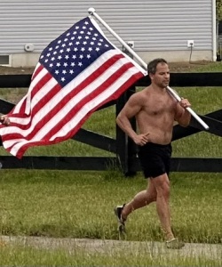 Who Will Carry the Flag - Memorial Day Run logo