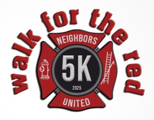 Walk For The Red 5K logo