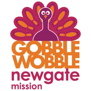 Newgate Mission Gobble Wobble logo