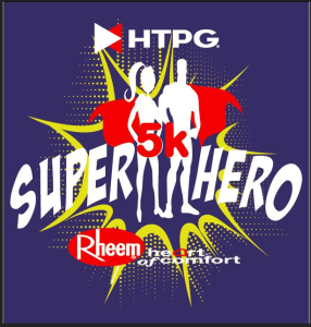HTPG Superhero 5K logo